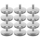 thumbnail image 1 of 12 pcs Non-skid Furniture Legs Screw on Furniture Feet Anti-skid Sofa Feet for Desk, 1 of 4
