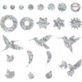 thumbnail image 1 of Bird Sticker Birds Collision Anti-Collision Window Stickers Glass Door Protection Silhouett Anti-Collision Window Sticker to Avoid People and Birds 24 Pieces, 1 of 5