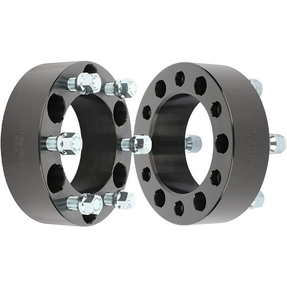 SCITOO 2Pcs 2 inch Wheel Spacers 6x5.5 to 6x5.5 14x1.5 Studs Bore 108mm 6x139.7mm to 6x139.7mm Wheel Spacers Adapters 6 Lug fits for Tahoe for Silverado 1500 for Express 1500