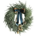 thumbnail image 4 of ZhyrZng Christmas Ornament Christmas Wreath For Front Door Christmas Decorations 18 Inch With Bells And Ribbons Household Artificial Wreath Crowns Tables Walls Window Indoor Outdoor Decoration, 4 of 9