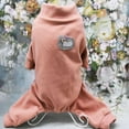 thumbnail image 3 of Topumt Pet Clothes Small Dog Four Legs Clothes Winter Soft Warm Pajamas Jumpsuits for Small Dog Puppy, 3 of 7
