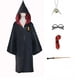 thumbnail image 3 of Disfraz de Halloween para niños y adultos, estilo Potter de la Escuela de Magia de Ravenclaw, bata de Cosplay para niños y niñas, trinchera para fiesta, 3 of 5