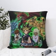 thumbnail image 6 of Yu-Gi-Oh Throw Pillow Cover Decoration Pillow Case Cushion Home Decor for Home Sofa Couch 16"x16", 6 of 7