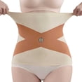 thumbnail image 2 of FASHOFT Beige Tummy Control Shapewear For Women Thin Cross Front Seamless Waist Trainer Wrap Lower Belly Smoothing Lightweight Compression Belt Waist Shapewear XXXL, 2 of 9