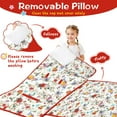 thumbnail image 3 of Pioneer Flower Floral Print Pattern Toddler Nap Mats for Kids Preschool,Sleeping Mat Bag or Kids,Toddler Sleeping Bag,Toddler Nap Mat or Daycare, 3 of 6