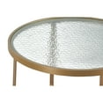 thumbnail image 5 of Elle Decor Mirabelle Outdoor Coffee Table in French Gold, 5 of 5