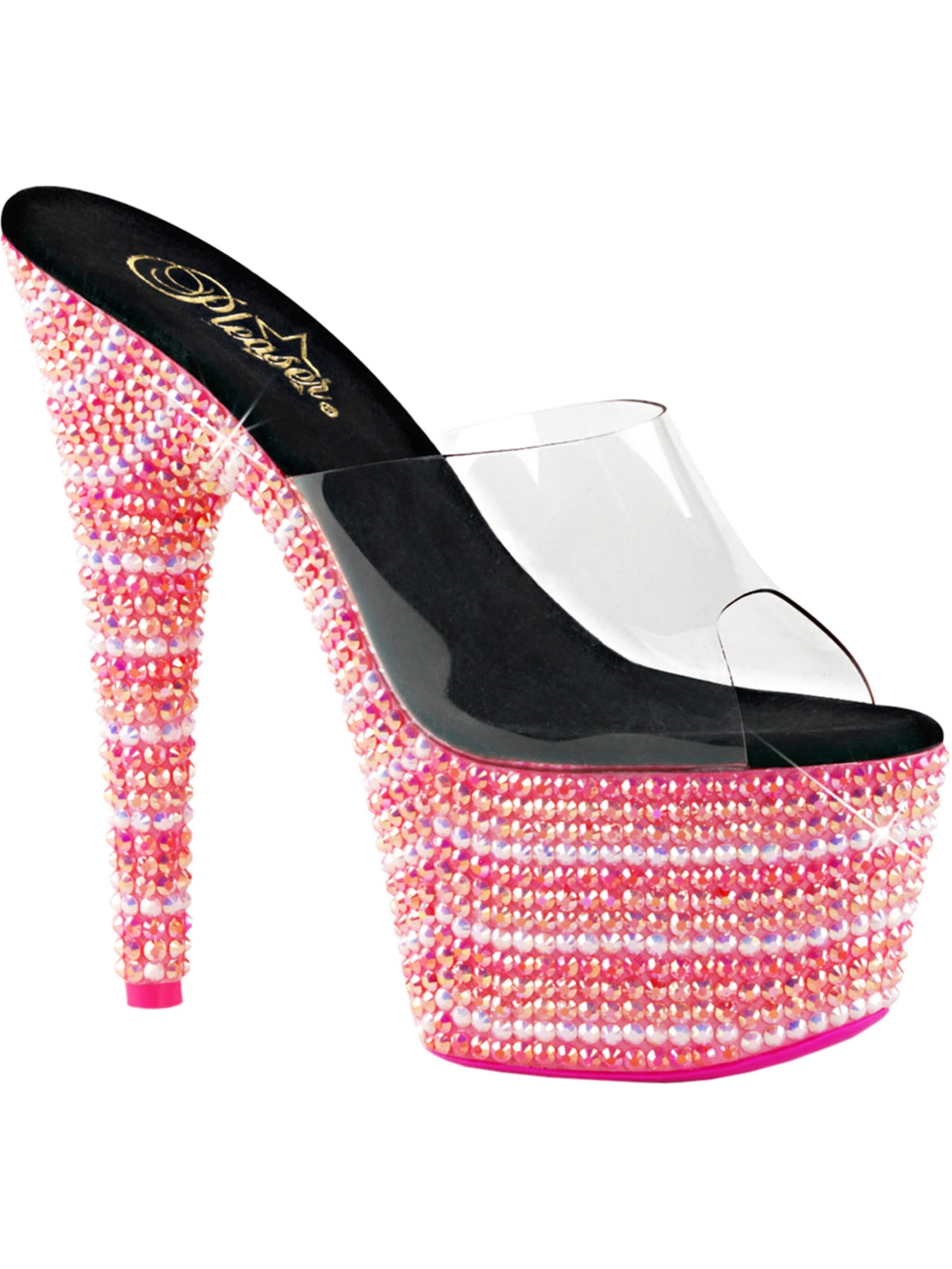 pink platform heels women's shoes