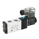 thumbnail image 2 of Válvula Solenoide Eléctrica, AC110V 0.04um Espejo De Pared Interior Completos Bobina De Alimentación Válvula De Aire De 2 Posiciones Y 5 Para Control De Cilindro, 2 of 7
