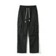 thumbnail image 4 of Pantalones largos para hombre, estilo casual, con cintura elástica y bolsillos, a la moda para exteriores, 4 of 6