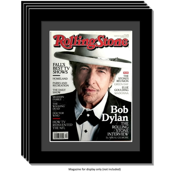 CreativePF Rolling Stones Magazine Frame (Black Mat (Pack of 4