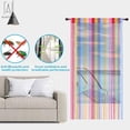 thumbnail image 6 of Gustave 3.3FT * 6.6FT Door String Curtain Wall Panel Fringe Window Room Divider Glitter Tassel Screen Ribbon Curtains for Wedding Home Party Decor "Colorful", 6 of 8