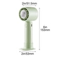 thumbnail image 3 of Rewenti Handheld Fan Portable Handheld Fan Student Handheld Fan Usb Charging Mini Fan, 3 of 6