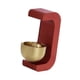 thumbnail image 2 of Campana de comerciante para timbre de puerta, decoración de puerta para cafetería y granero Rojo, 2 of 9