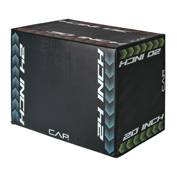 CAP Barbell 3-in-1 Foam Plyometric Box