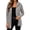 White, variant on Women's Open Front Hooded Cardigan Long Sleeve Tunic Hoodies Duster Ladies Fall Casual Loose Lightweight Sweater S-XXL