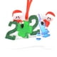 thumbnail image 1 of Diy Saludo Escrito A Mano Muñeco De Nieve Cara Cubierta Árbol De Navidad Colgantes Adornos De Resina De Navidad Guardurnaity HA042006-02, 1 of 6