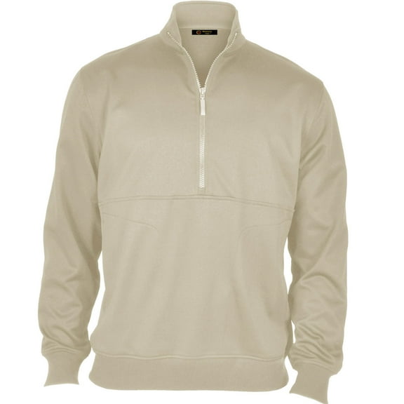 Monterey Club Men's Casual Slash Fleece 1/2 Zip Pullover #1976