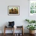 thumbnail image 3 of Art.com The Angelus Art Print by Jean-Fran?ois Millet, Brown Frame Wall Art, 29" x 23", 3 of 5