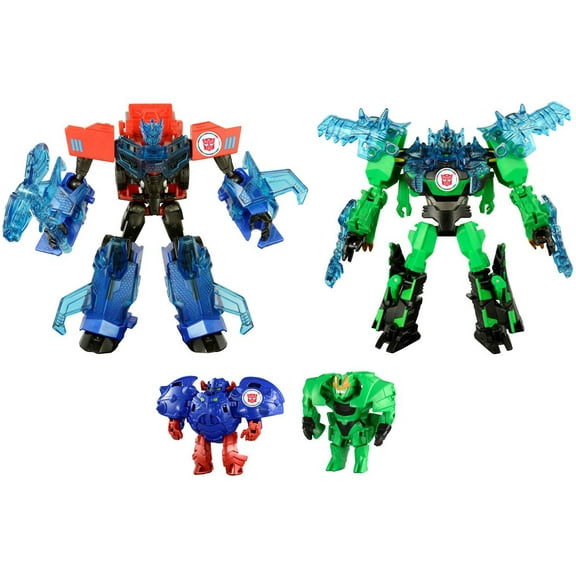 TAV45 Optimus Prime and Grimlock Supreme Armor Set | Transformers Adventure