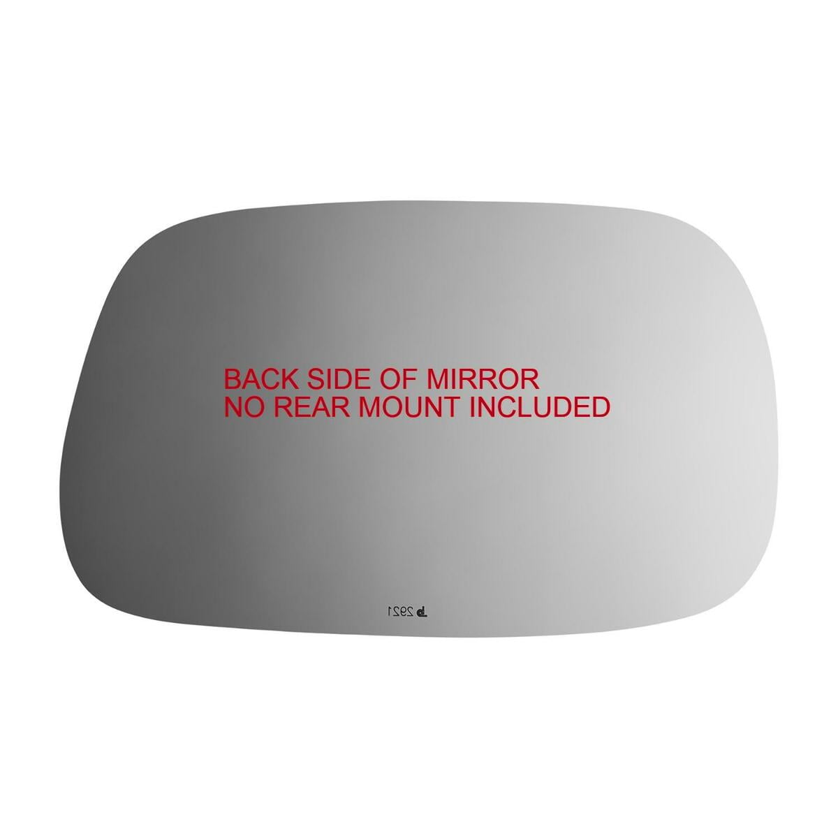 Burco Side View Mirror Replacement Glass - Clear Glass - 2921