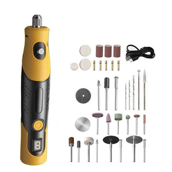 Cordless Electric Grinder USB Charging Power Tool Sanding Polishing Engraving