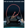 thumbnail image 2 of Kuymtek 12V10A Encendedor Cigarros Cabeza A Batería Clip Cable Coche Inversor Convertir Línea, 2 of 9