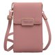 thumbnail image 1 of Bolso Celular para Bolsas Bolsos Carpinteros Pequeños Telefónicos Mujeres PU Cuero Mini Sólida Compras Viajes Y, 1 of 9