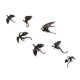 thumbnail image 1 of 7 Pcs Spider Stickers Halloween Bat 3d Decorations Dragon Stickers Bat Scary Wall Decal, 1 of 2