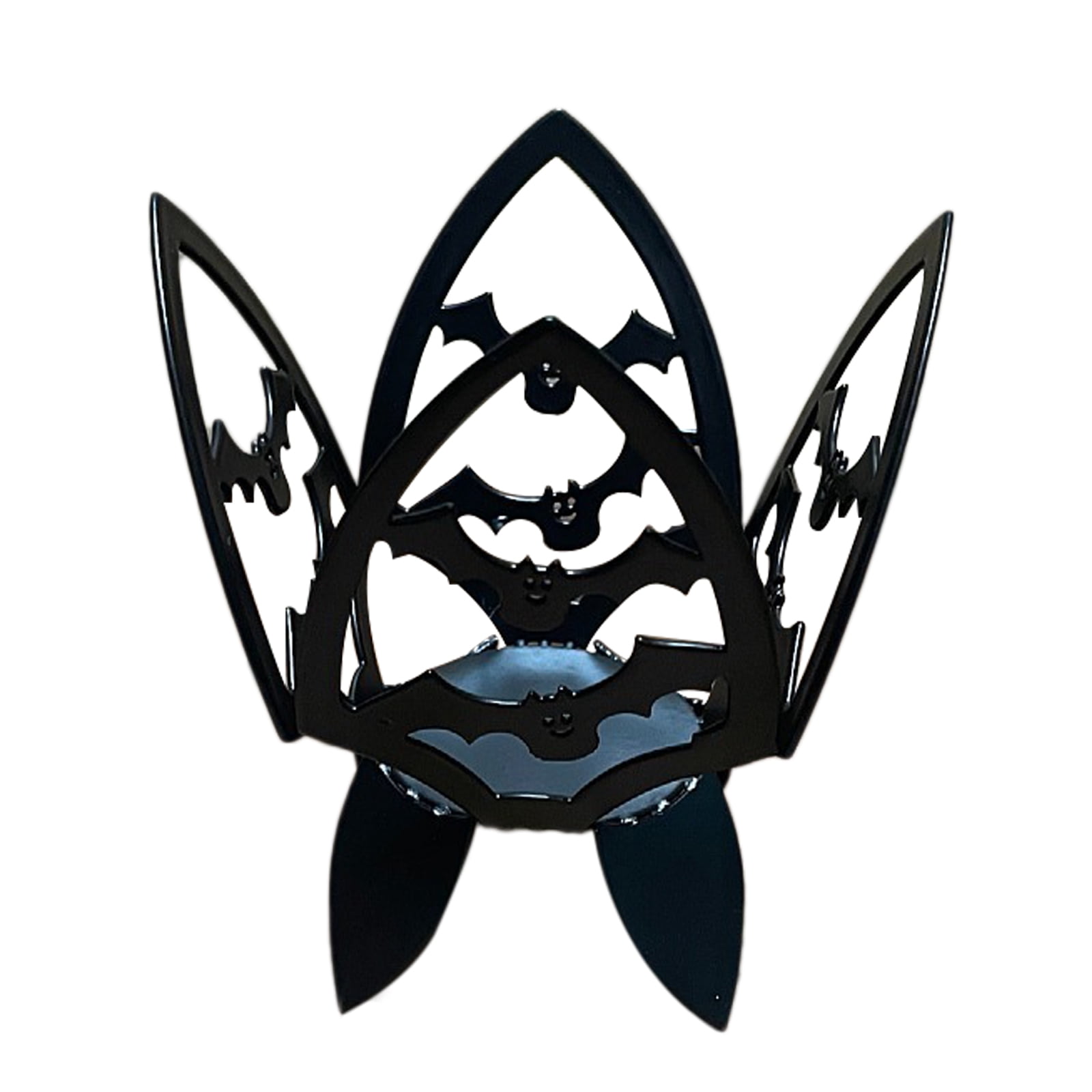 Candle Holders Halloween Table Centerpiece Pumpkin Spider Bat Ghost