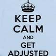 thumbnail image 2 of CafePress - Keep Calm And Get Adjusted Infant Bodysuit - Baby Light Bodysuit, Size Newborn - 24 Months, 2 of 4