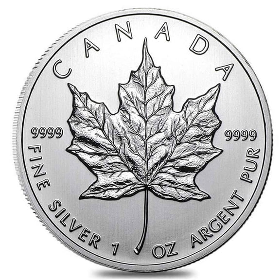 2012 1 oz Canadian Silver Maple Leaf Coin BU (Sealed)