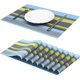 thumbnail image 1 of 8 Placemats Non-Slip Washable Heat Resistant PVC Placemats for Dining Table White, 1 of 4