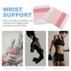 thumbnail image 4 of EeaseMX Muñequera deportiva absorbente de sudor para baloncesto, fútbol y fútbol, elástica para niños y niñas (rosa), 4 of 7