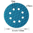 thumbnail image 4 of 140 Piezas Lijadora Orbital Papel de Lija 5 Pulgadas Disco de Lijado de 8 Orificios Papel de Lija de Grano 320 para Discos de Lijado Anti-Bloqueo Rombo, 4 of 5