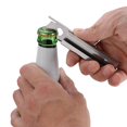thumbnail image 4 of 4pcs/set Stainless Steel Tableware Fork Spoon Knife and Bottle Opener For Camping Picnic, 4 of 4