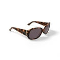 thumbnail image 3 of bebe Women's Rx'able Fashion Sunglasses, BBOS1001, Tortoise, 57-17-135, with Case, 3 of 6