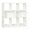 Ancient White, variant on Leumius 3-Tier Bookshelf,9-Cube Open Storage Display Rack for Bedroom,Living Room,White