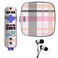 thumbnail image 1 of Skin Decal Wrap Compatible With Roku Ultra Sticker Design Plaid, 1 of 6