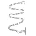 thumbnail image 2 of Pocket Watch Vest Chain T Bar Lobster Clasps Watch Chain Watch Link Chain, 2 of 3