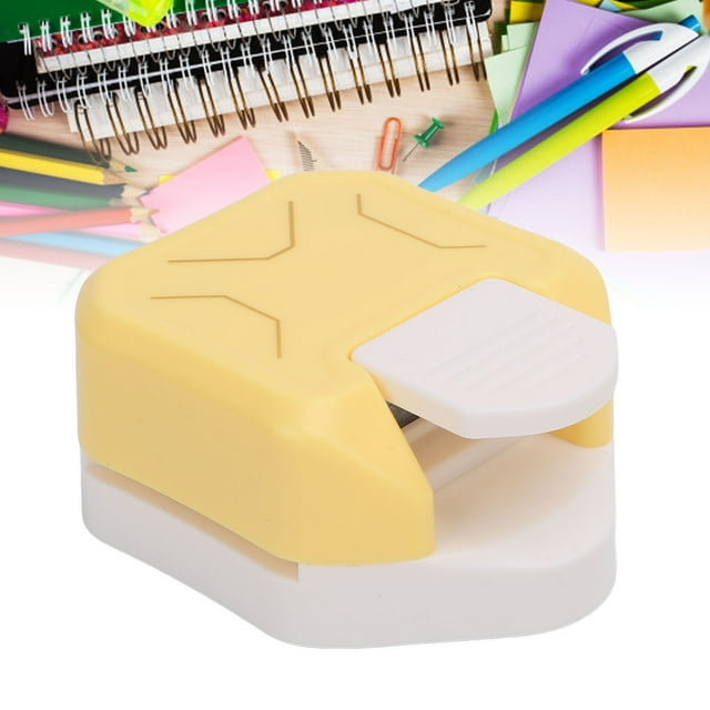 Redondeador De Esquinas De Papel, Corte Preciso De Palanca ABS Diseño 3 En 1 Cortador De Esquinas Para Manualidades De Papel Ligero Fácil Operación Para La Escuela