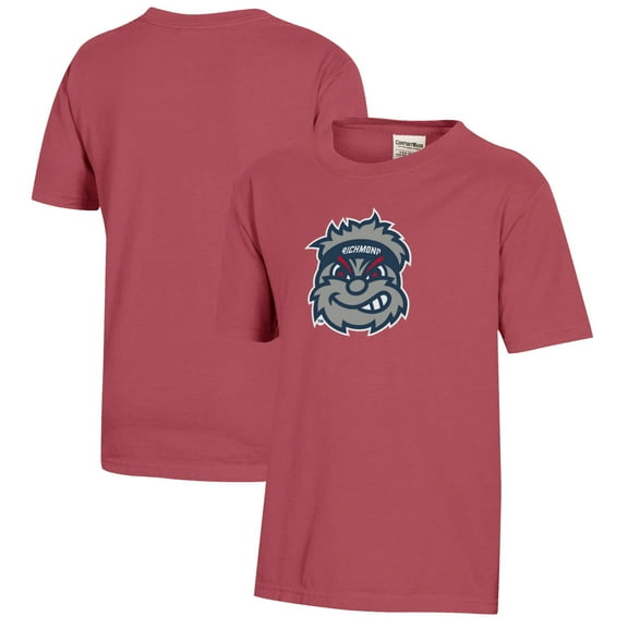 Youth Red Richmond Spiders Logo Comfort Wash T-Shirt