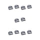 thumbnail image 1 of Scienceny 2 Pieces Backpack Webbing Buckles Replacement Replacing Harness Component Adjustment Ladderlock Part Slider Bag Holder Fastener Type2, 1 of 6