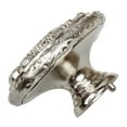 thumbnail image 3 of GlideRite 2 in. Old World Ornate Oval Cabinet Knobs, Satin Nickel, Pack of 10, 3 of 5