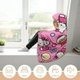 thumbnail image 6 of Hello Kitty Blanket Hoodie, Wearable Blanket, Cloak Hooded Throw Blanket, Soft Warm Fluffy Blankets for Bed Couch Sofa, 6 of 8