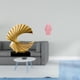 thumbnail image 2 of Escultura de olas,Escultura de ola Regalo moderno Oficina,Tarro de jengibre de cerámica,Jarrón de cerámica con jengibre y arreglo floral,Jarrón decorativo de porcelana con tapa, 2 of 8