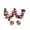 #5, variant on Halloween Pumpkin Garland - 68" Fall Leaf Decor for Mantle, Staircase & Porch, Outdoor/Indoor Autumn Thanksgiving Party Decoration (Multicolor)