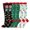 Black Green White, variant on 3 Pairs Christmas Compression Socks for Women & Men Circulation 15-20 mmHg - Better Blood Flow, Swelling , Best Support for Medical, Running, Nursing,Christmas Gifts for Nurses Travel Pregnancy