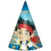 "Jake And The Neverland Pirates 6"" Party Hats (8 Pack) - Party Supplies"