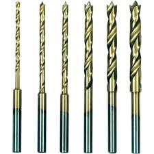Proxxon 28876 HSS Twist Drill Set Brad Point
