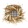 thumbnail image 1 of DS 20 in. Foam & Willow Square Wreath & Wicker Wall Decor, Cream, 1 of 1